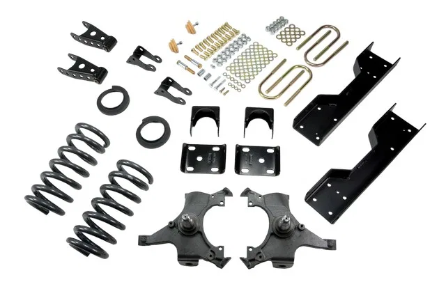 689 – BELLTECH Lowering Kit, 4 or 5 Inch Front 6 to 7 Inch Rear Drop Shock Absorbers Not Included With Coil Spring/ D...